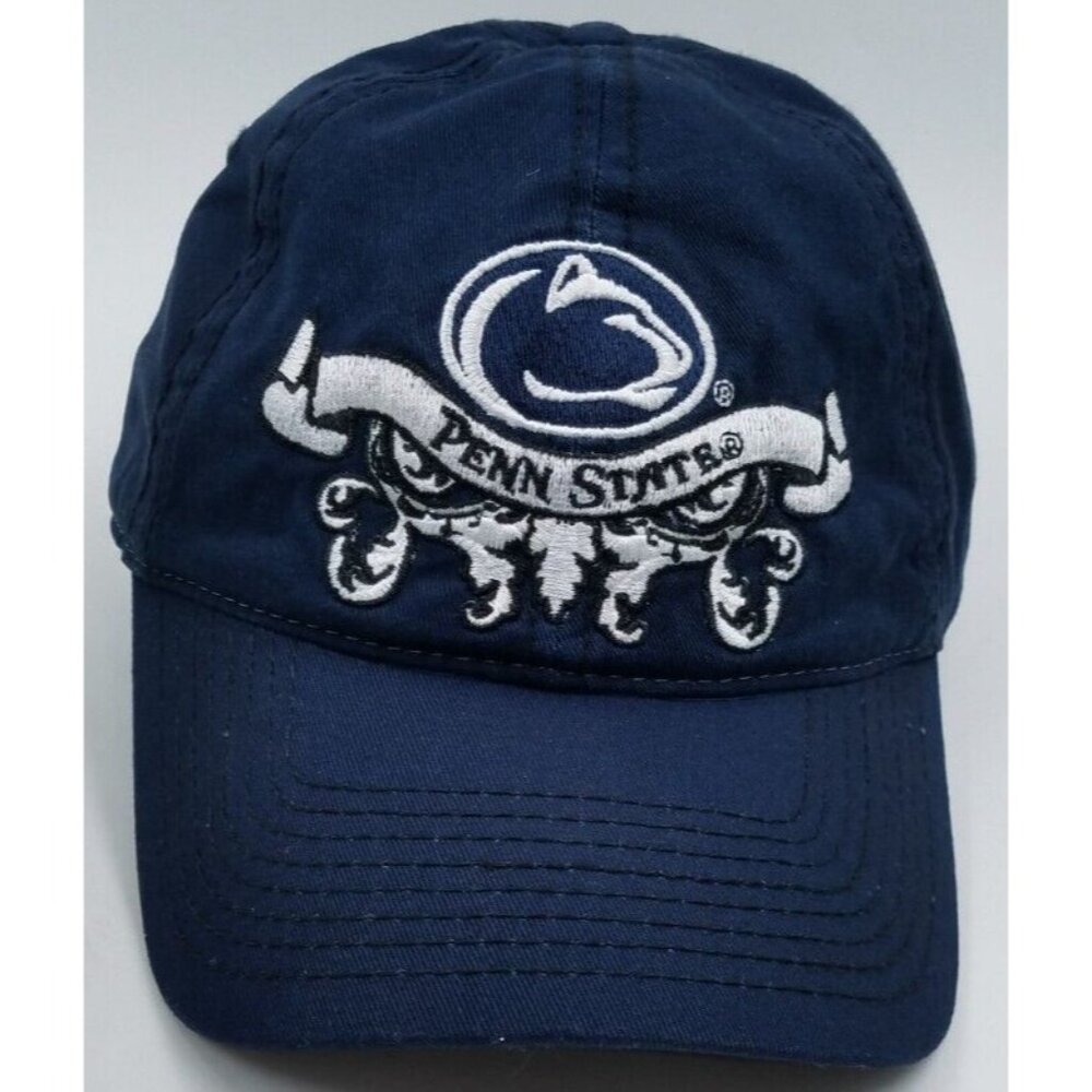 Penn State Nittany Lions NCAA Adjustable Strapback Blue Baseball Hat Cap
